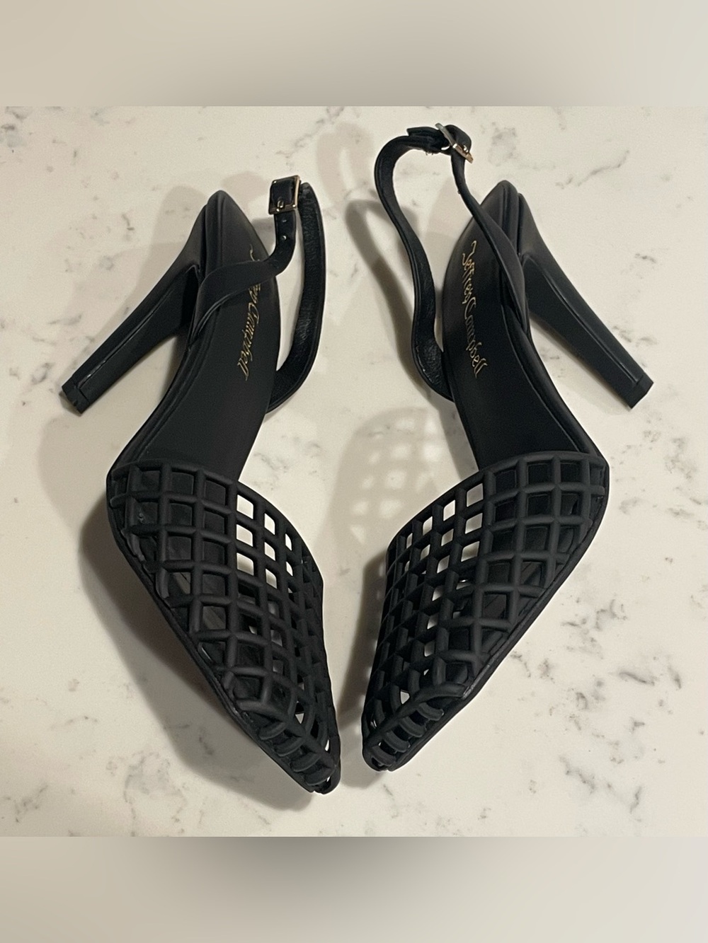 JEFFREY CAMPBELL Aviary Slingback Jelly Pump NWOT - Picture 13 of 16